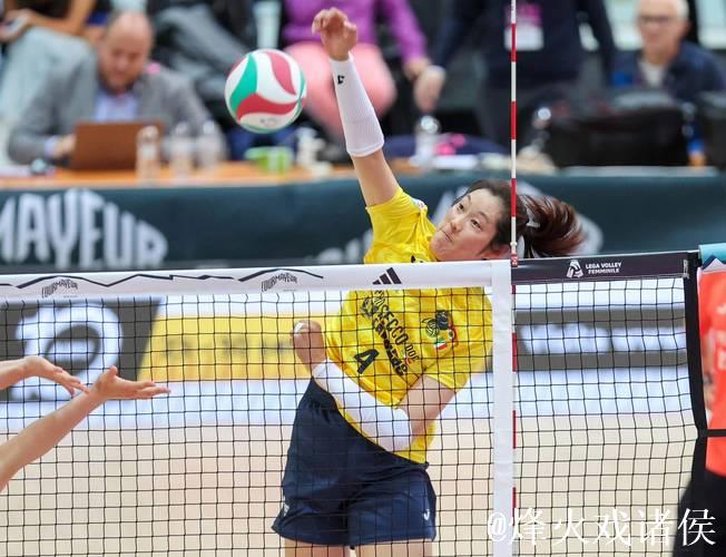 朱婷贡献11分难挽败局 科内利亚诺1-3不敌对手遭遇意甲赛季首败